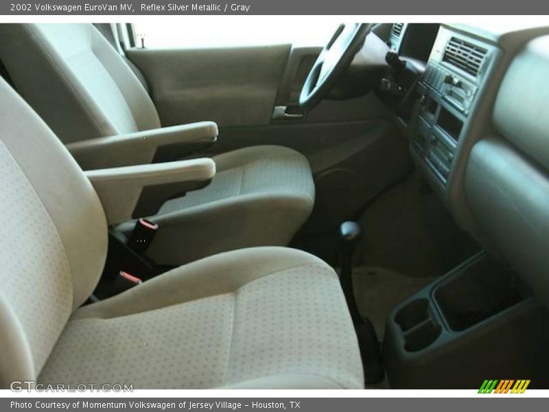 Reflex Silver Metallic / Gray 2002 Volkswagen EuroVan MV