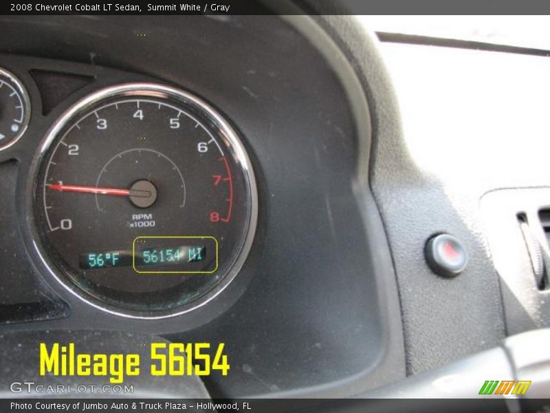 Summit White / Gray 2008 Chevrolet Cobalt LT Sedan