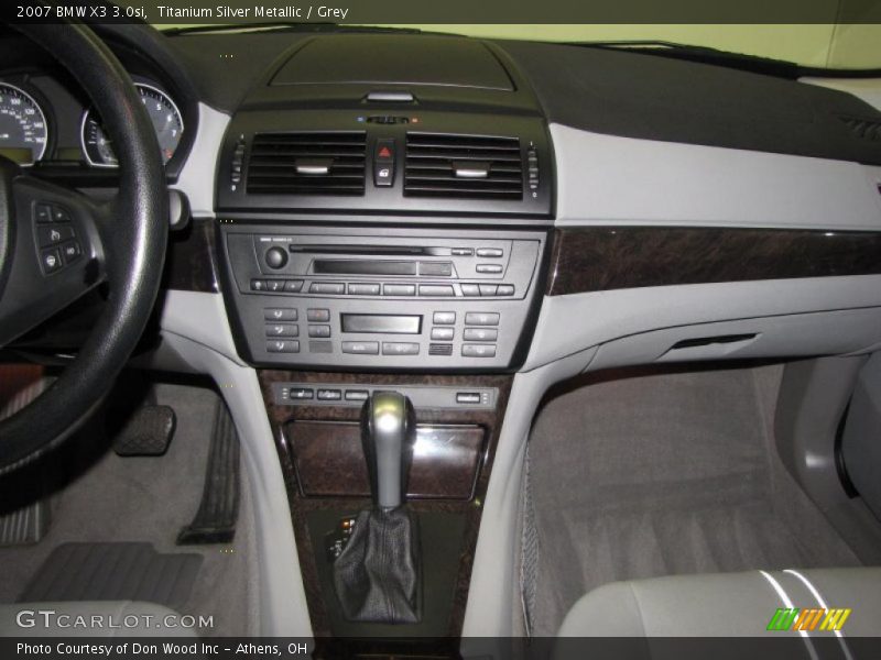 Titanium Silver Metallic / Grey 2007 BMW X3 3.0si