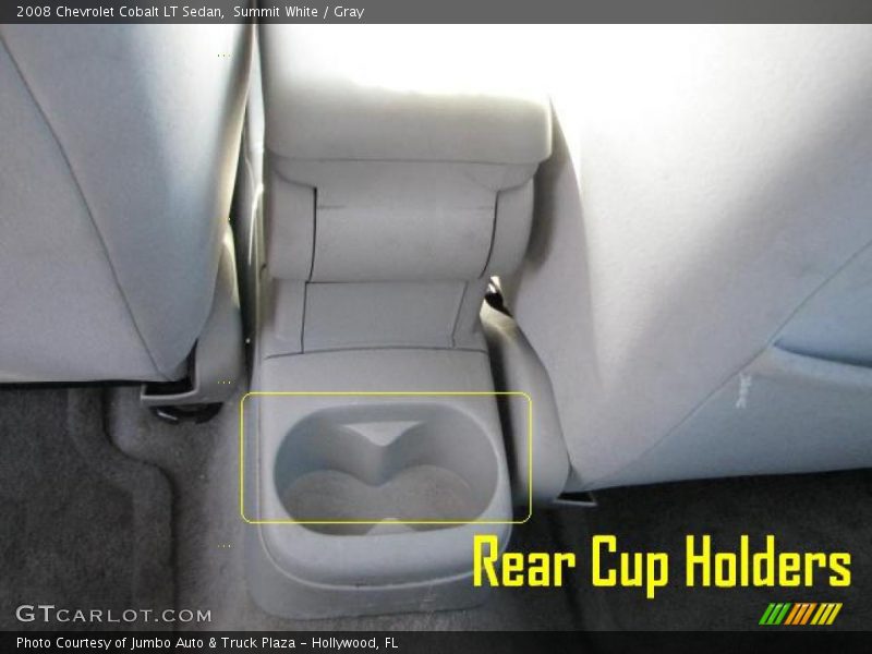 Summit White / Gray 2008 Chevrolet Cobalt LT Sedan