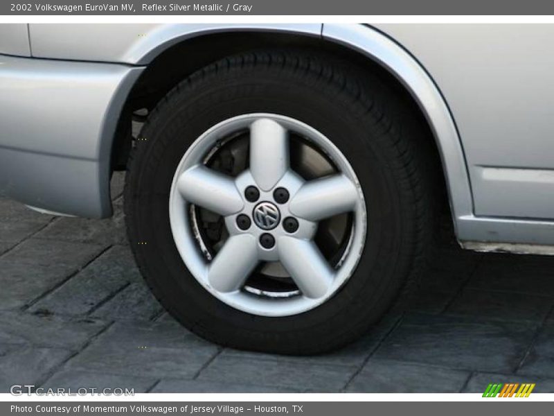Reflex Silver Metallic / Gray 2002 Volkswagen EuroVan MV