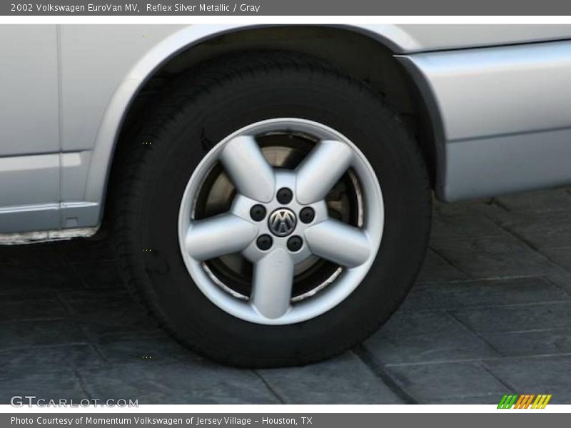 Reflex Silver Metallic / Gray 2002 Volkswagen EuroVan MV