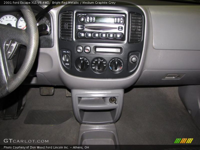 Controls of 2001 Escape XLS V6 4WD
