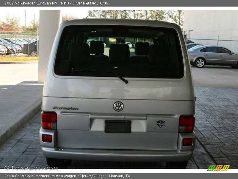 Reflex Silver Metallic / Gray 2002 Volkswagen EuroVan MV