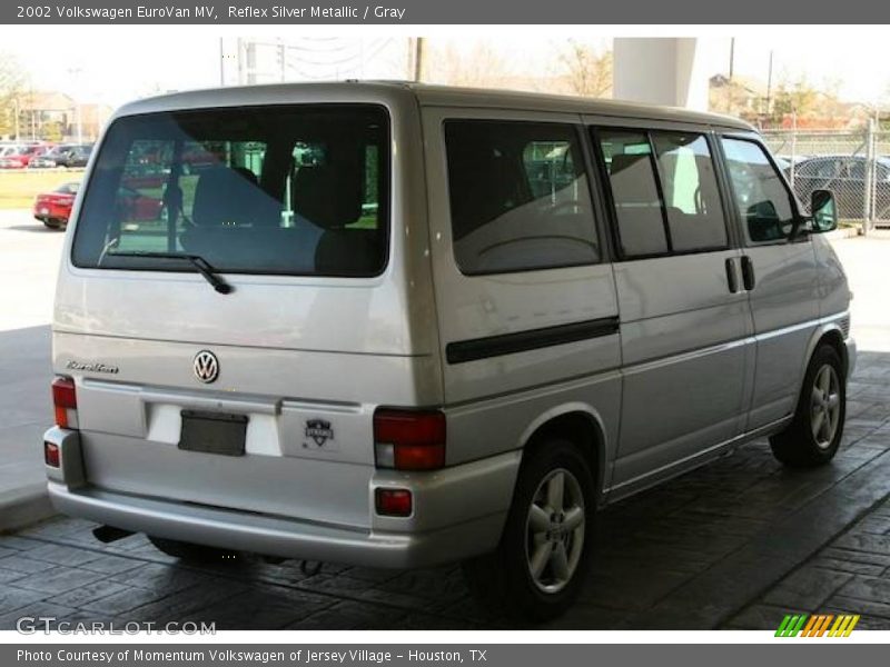 Reflex Silver Metallic / Gray 2002 Volkswagen EuroVan MV