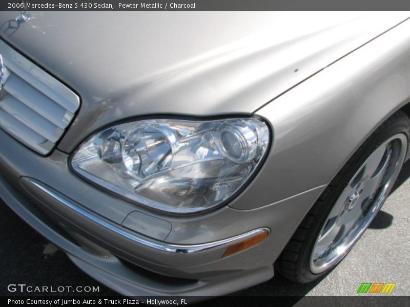 Pewter Metallic / Charcoal 2006 Mercedes-Benz S 430 Sedan