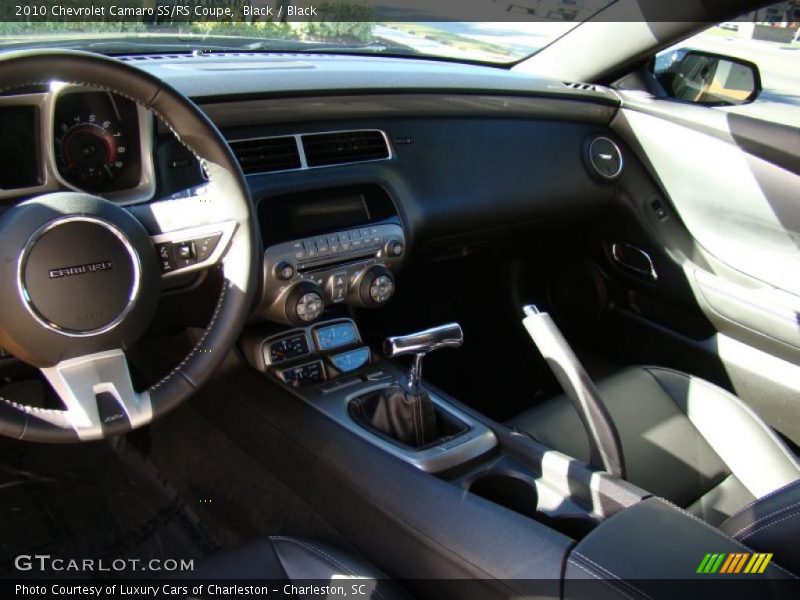  2010 Camaro SS/RS Coupe Black Interior