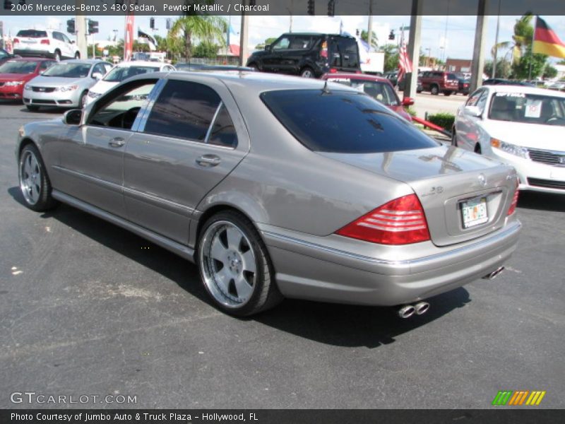Pewter Metallic / Charcoal 2006 Mercedes-Benz S 430 Sedan