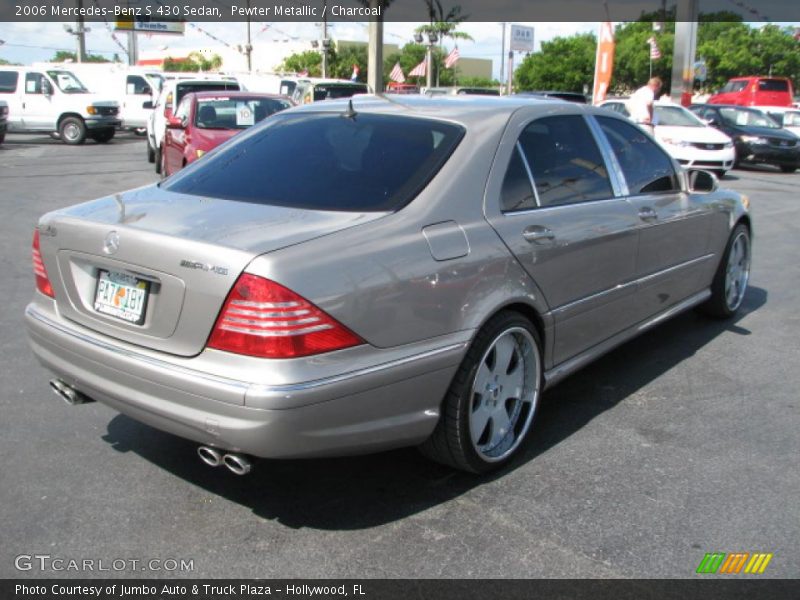 Pewter Metallic / Charcoal 2006 Mercedes-Benz S 430 Sedan
