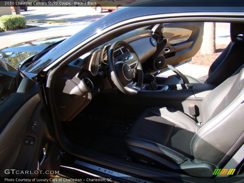  2010 Camaro SS/RS Coupe Black Interior