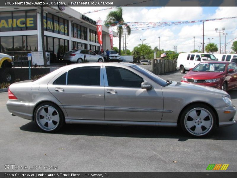 Pewter Metallic / Charcoal 2006 Mercedes-Benz S 430 Sedan