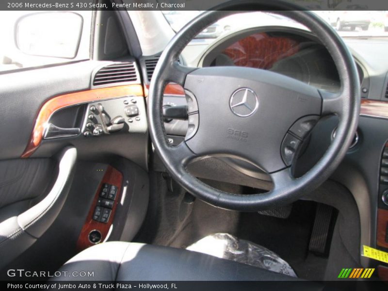 Pewter Metallic / Charcoal 2006 Mercedes-Benz S 430 Sedan