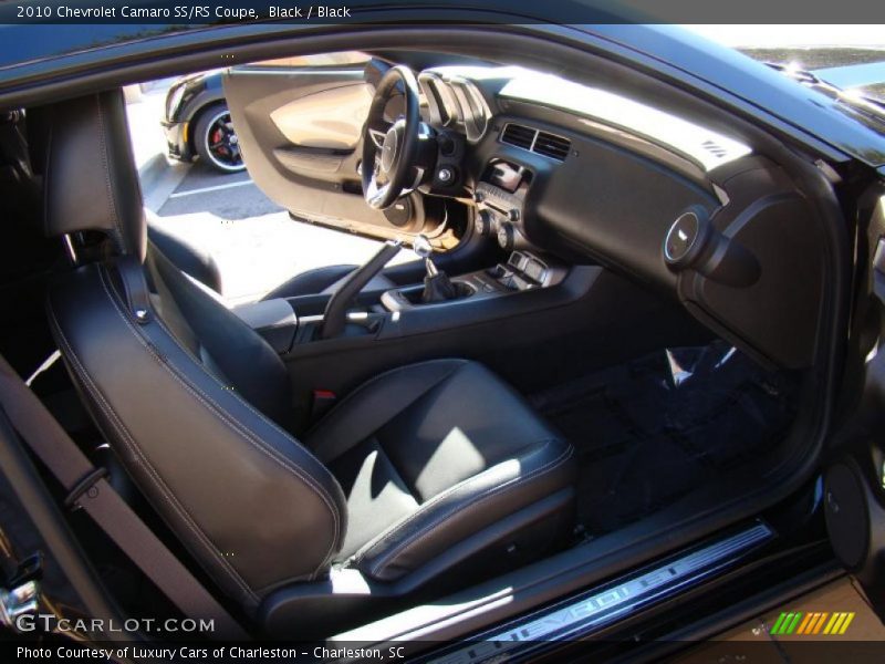  2010 Camaro SS/RS Coupe Black Interior