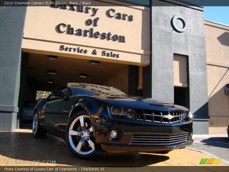 Black / Black 2010 Chevrolet Camaro SS/RS Coupe