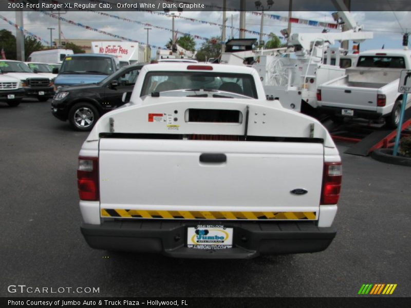 Oxford White / Dark Graphite 2003 Ford Ranger XL Regular Cab