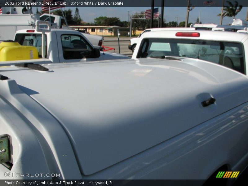 Oxford White / Dark Graphite 2003 Ford Ranger XL Regular Cab