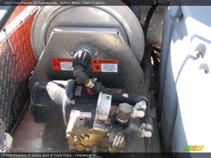Oxford White / Dark Graphite 2003 Ford Ranger XL Regular Cab