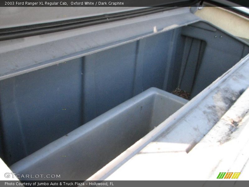 Oxford White / Dark Graphite 2003 Ford Ranger XL Regular Cab