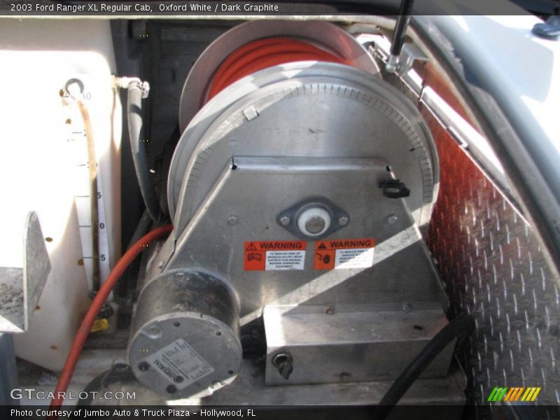 Oxford White / Dark Graphite 2003 Ford Ranger XL Regular Cab