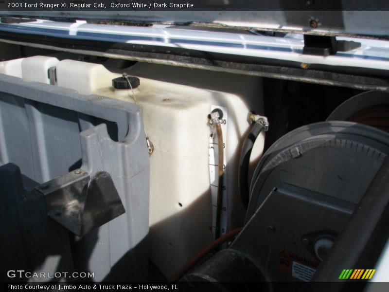 Oxford White / Dark Graphite 2003 Ford Ranger XL Regular Cab