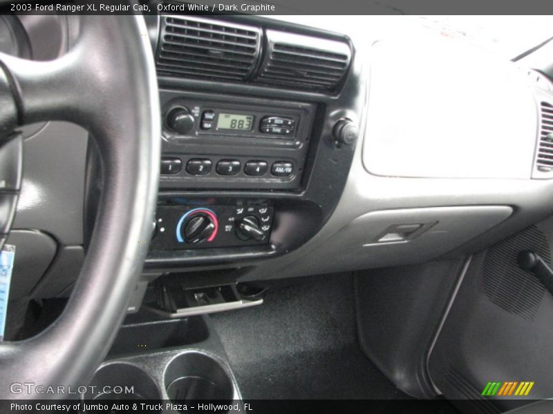 Oxford White / Dark Graphite 2003 Ford Ranger XL Regular Cab