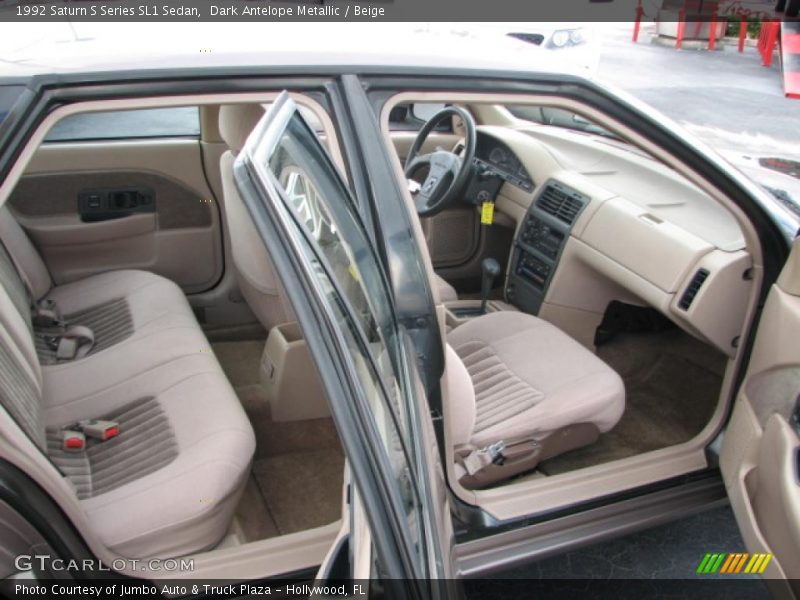  1992 S Series SL1 Sedan Beige Interior