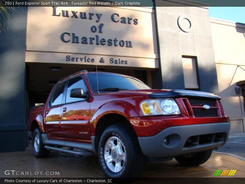 Toreador Red Metallic / Dark Graphite 2001 Ford Explorer Sport Trac 4x4