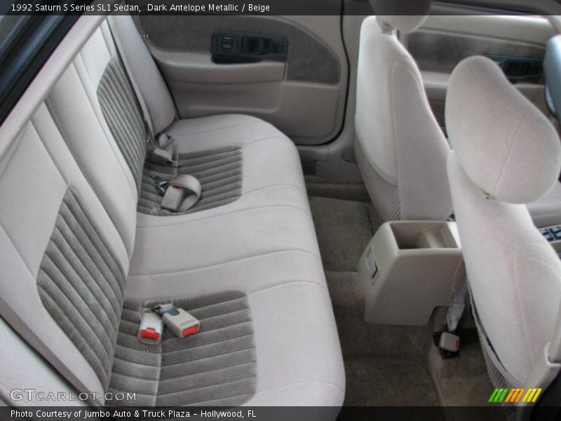  1992 S Series SL1 Sedan Beige Interior