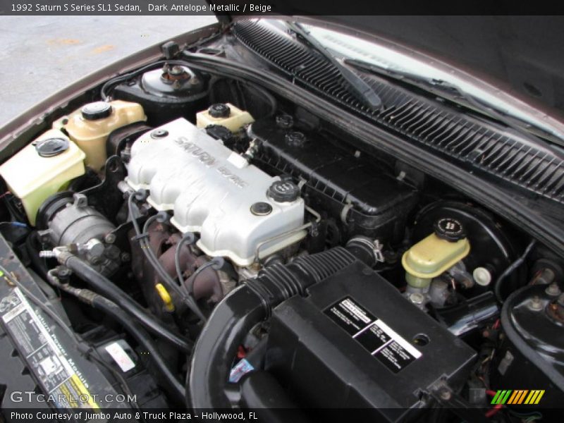  1992 S Series SL1 Sedan Engine - 1.9 Liter SOHC 8-Valve 4 Cylinder