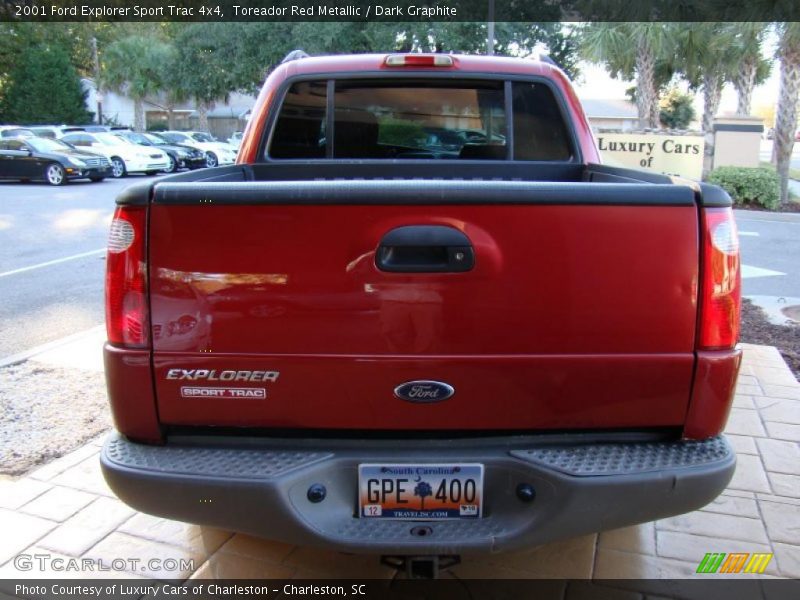 Toreador Red Metallic / Dark Graphite 2001 Ford Explorer Sport Trac 4x4