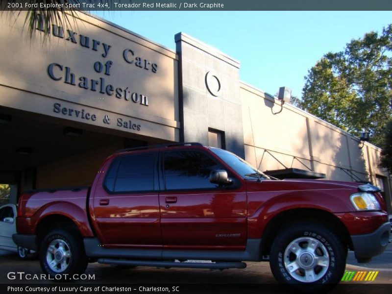 Toreador Red Metallic / Dark Graphite 2001 Ford Explorer Sport Trac 4x4