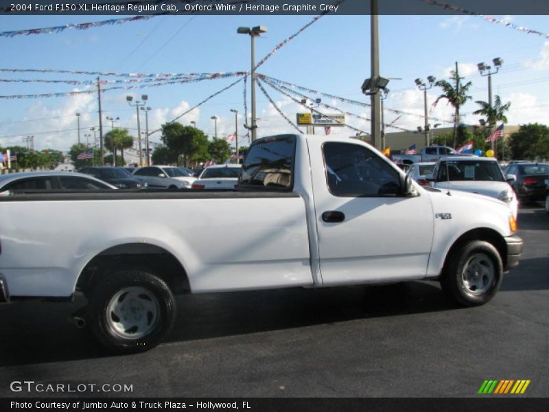 Oxford White / Heritage Graphite Grey 2004 Ford F150 XL Heritage Regular Cab