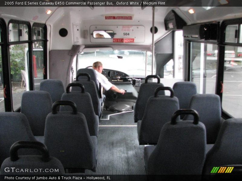  2005 E Series Cutaway E450 Commercial Passenger Bus Medium Flint Interior