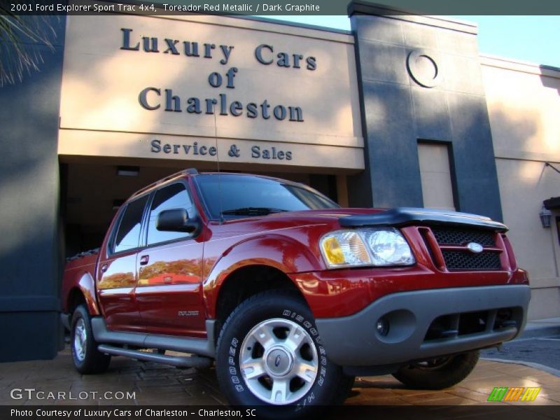 Toreador Red Metallic / Dark Graphite 2001 Ford Explorer Sport Trac 4x4