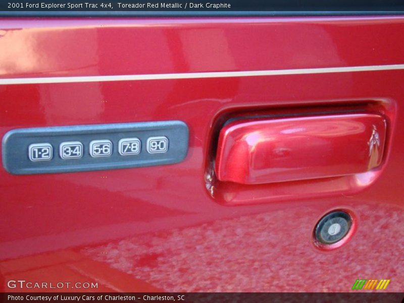 Toreador Red Metallic / Dark Graphite 2001 Ford Explorer Sport Trac 4x4