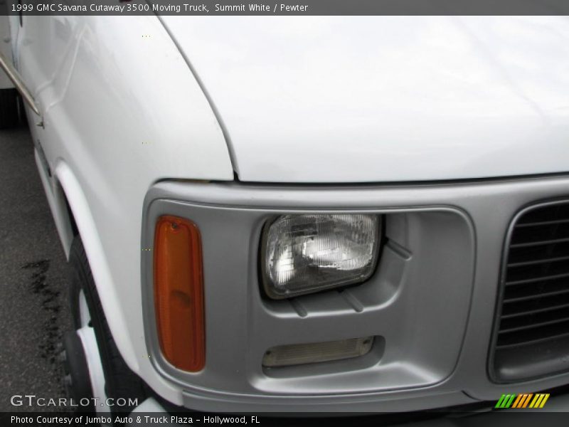 Summit White / Pewter 1999 GMC Savana Cutaway 3500 Moving Truck