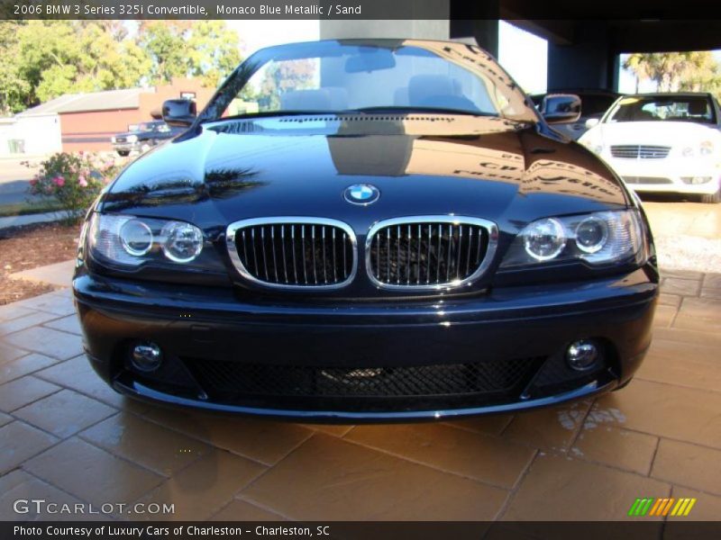 Monaco Blue Metallic / Sand 2006 BMW 3 Series 325i Convertible