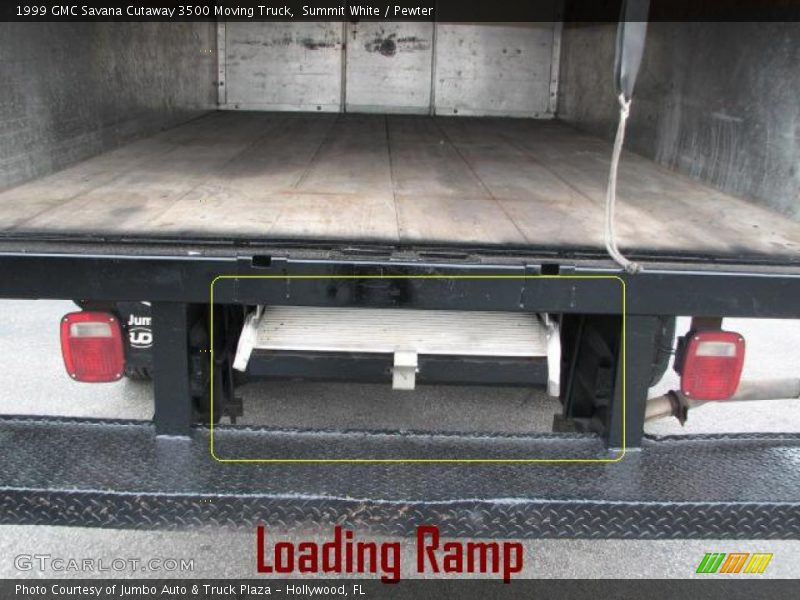 Summit White / Pewter 1999 GMC Savana Cutaway 3500 Moving Truck