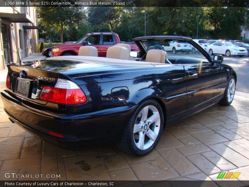 Monaco Blue Metallic / Sand 2006 BMW 3 Series 325i Convertible