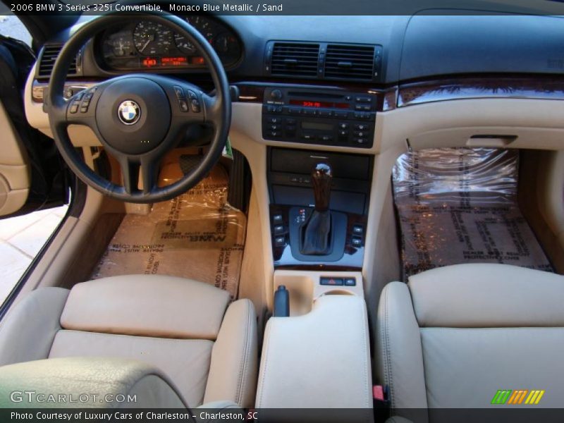 Monaco Blue Metallic / Sand 2006 BMW 3 Series 325i Convertible