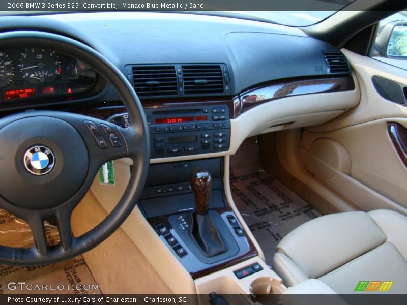 Monaco Blue Metallic / Sand 2006 BMW 3 Series 325i Convertible