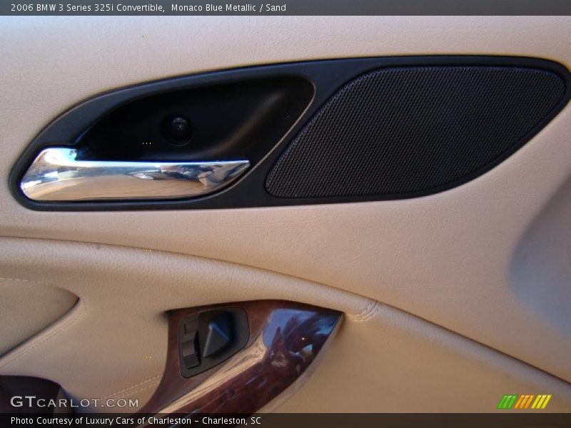Monaco Blue Metallic / Sand 2006 BMW 3 Series 325i Convertible