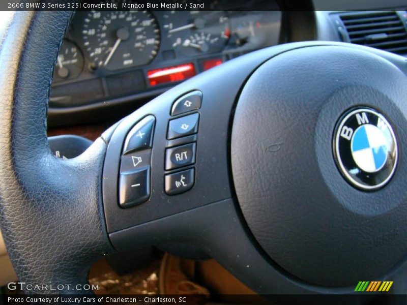 Monaco Blue Metallic / Sand 2006 BMW 3 Series 325i Convertible