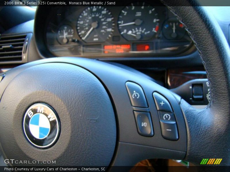 Monaco Blue Metallic / Sand 2006 BMW 3 Series 325i Convertible