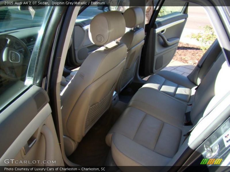 Dolphin Grey Metallic / Platinum 2005 Audi A4 2.0T Sedan