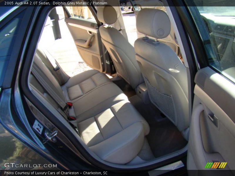 Dolphin Grey Metallic / Platinum 2005 Audi A4 2.0T Sedan
