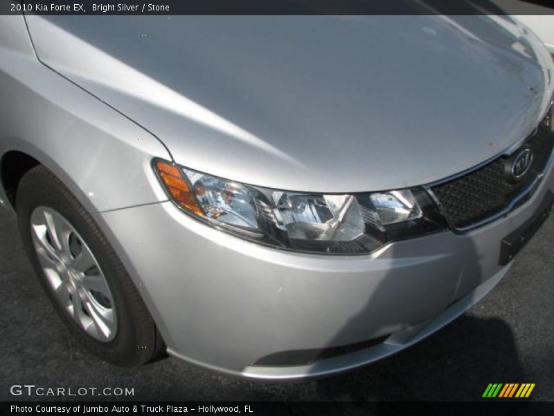 Bright Silver / Stone 2010 Kia Forte EX