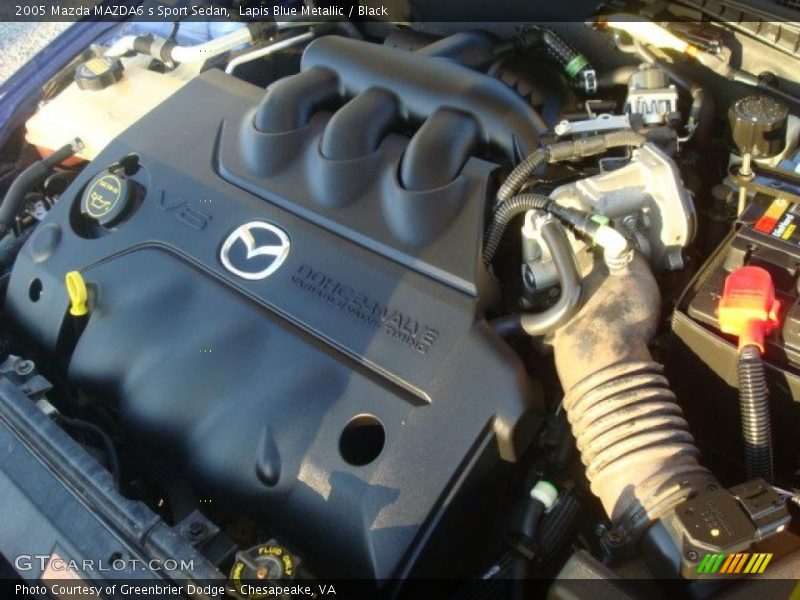  2005 MAZDA6 s Sport Sedan Engine - 3.0 Liter DOHC 24 Valve VVT V6