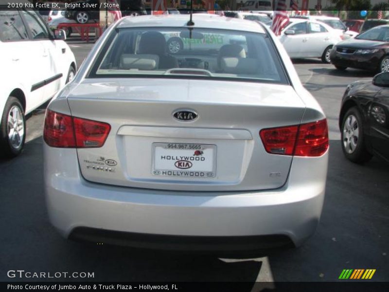Bright Silver / Stone 2010 Kia Forte EX