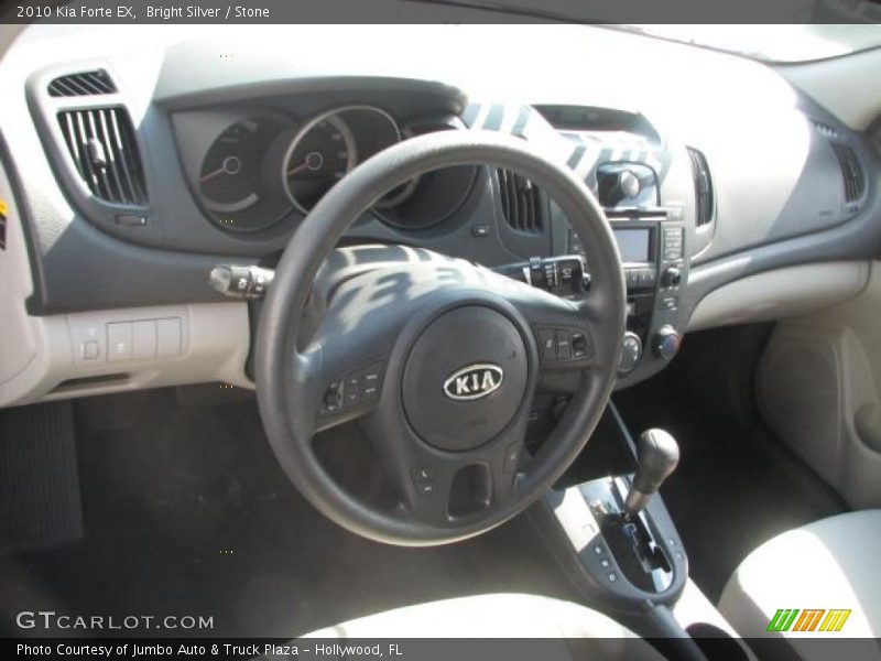 Bright Silver / Stone 2010 Kia Forte EX